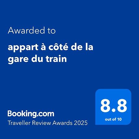Appart A Cote De La Gare Du Train Marrakesh Eksteriør bilde